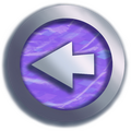 A back button. It's purple with a silver outline and an arrow pointed to the left in the middle.